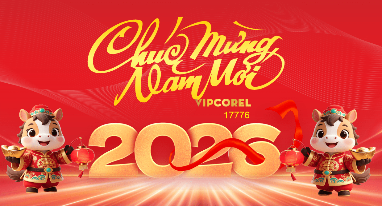 Backdrop Happy New Year 2026 file corel #381