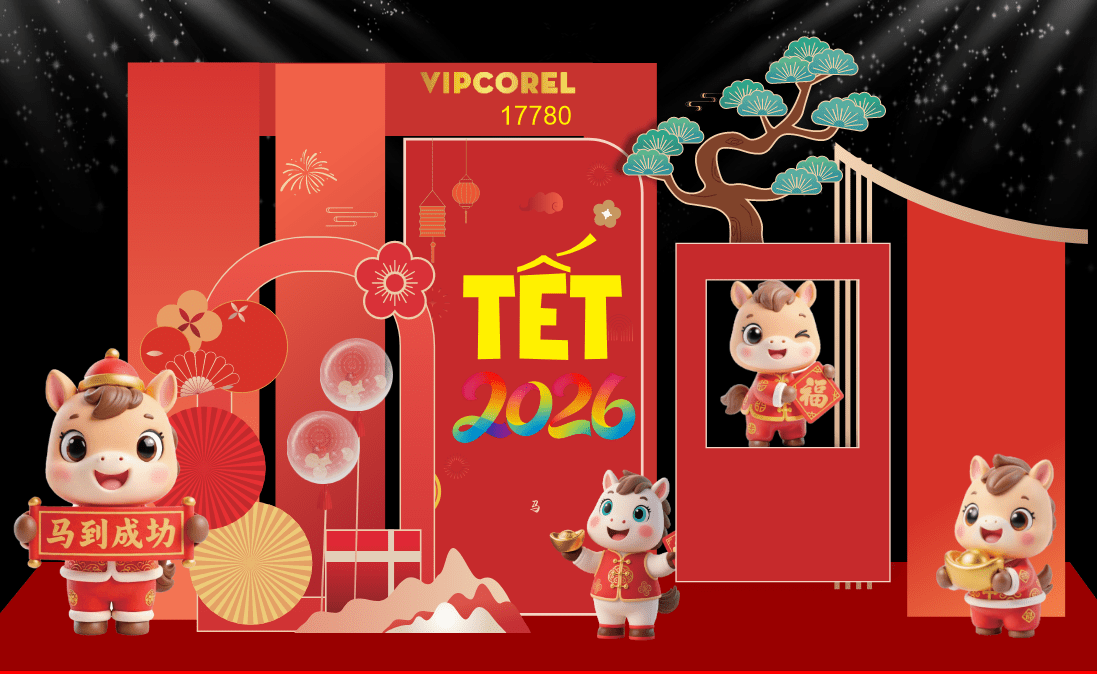 Backdrop Happy New Year 2026 file corel #385