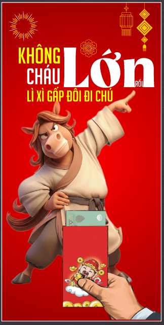 Market Chúc mừng năm mới 2026 file corel #485