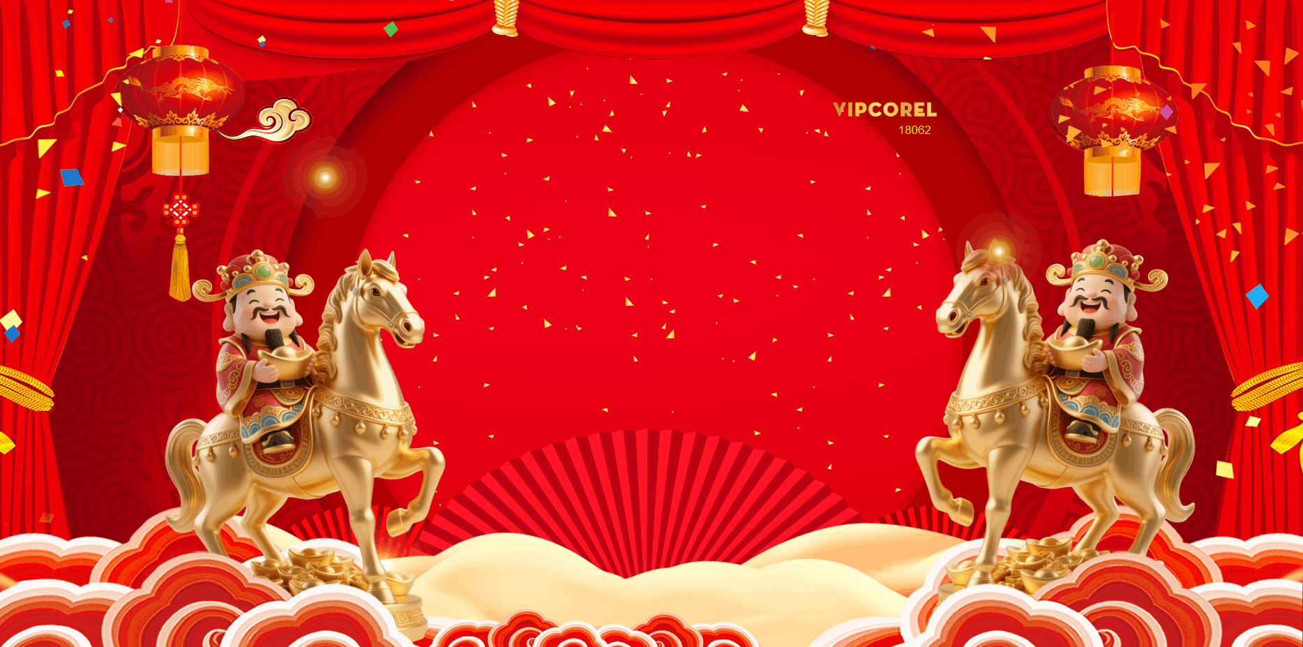 Market Chúc mừng năm mới 2026 file corel #535