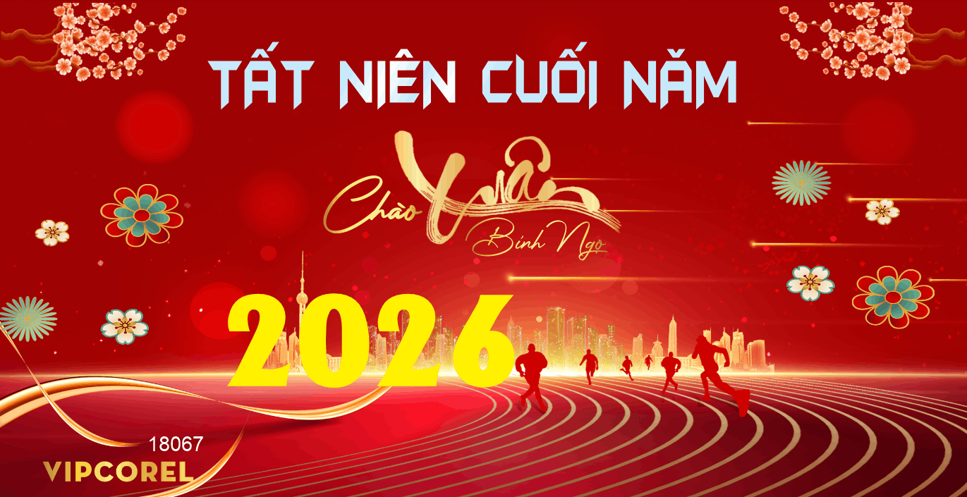 Market Chúc mừng năm mới 2026 file corel #539