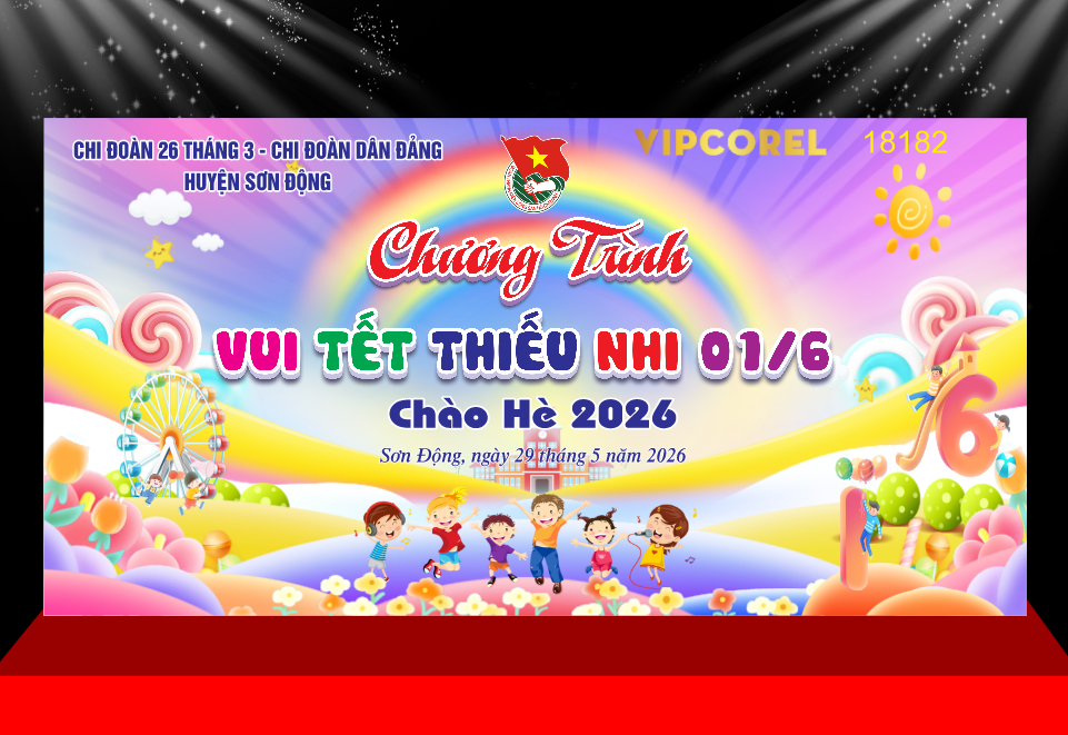Market chương trình vui tết thiếu nhi 01/6 chào hè