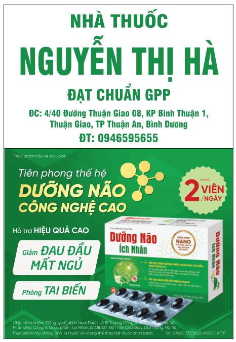 Biển vẫy Nhà thuốc Nguyễn thị Hà đạt chuẩn GPP