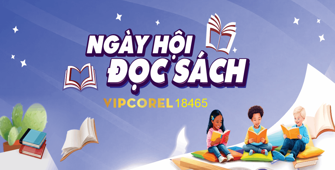 Market ngày hội đọc sách 2026 file corel x7