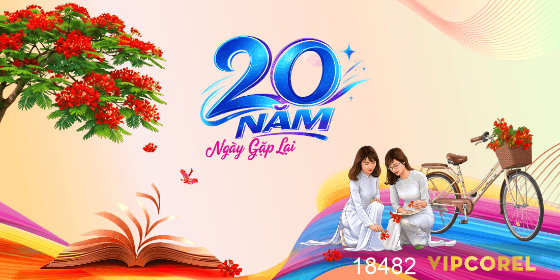 Market họp lớp 20 năm ngày gặp lại hoa phượng đỏ