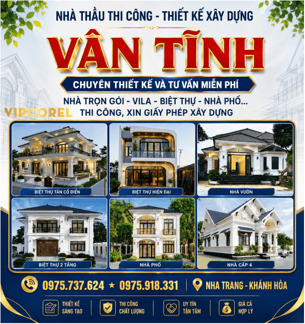 Nhà thầu thi công thiết kế xây dựng Văn Tình cdr