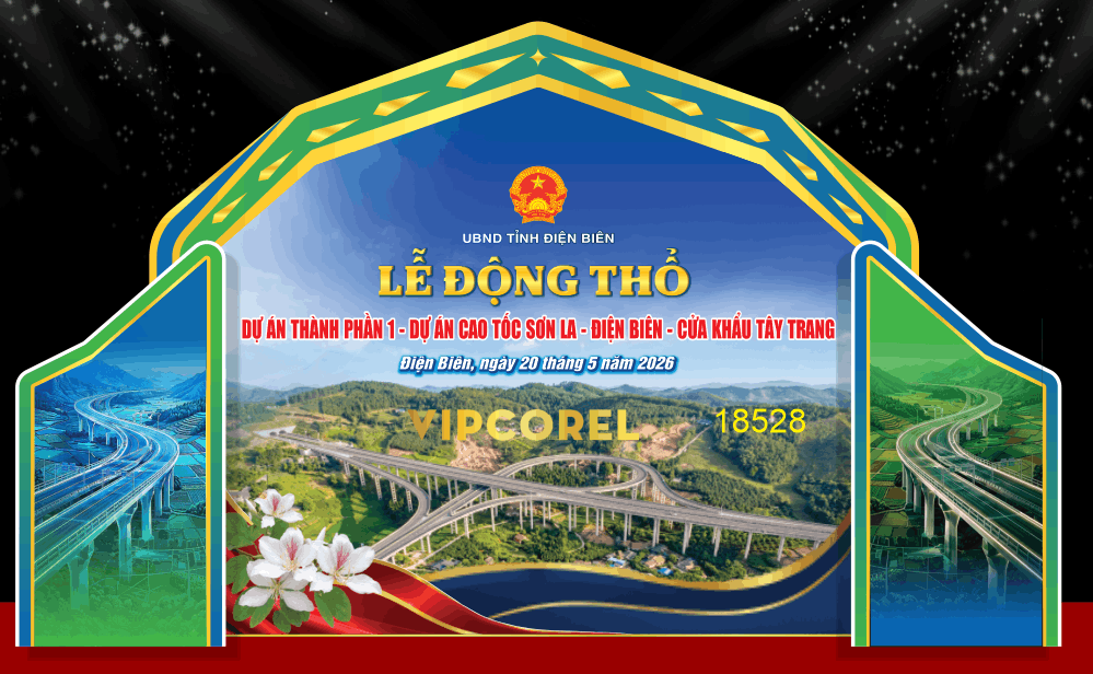 Mẫu market thiết kế Lễ Động Thổ đường cao tốc #3