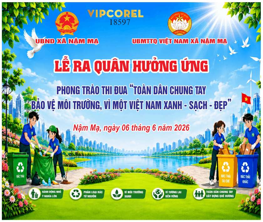 Market Lễ ra quân hưởng ứng... bảo vệ môi trường