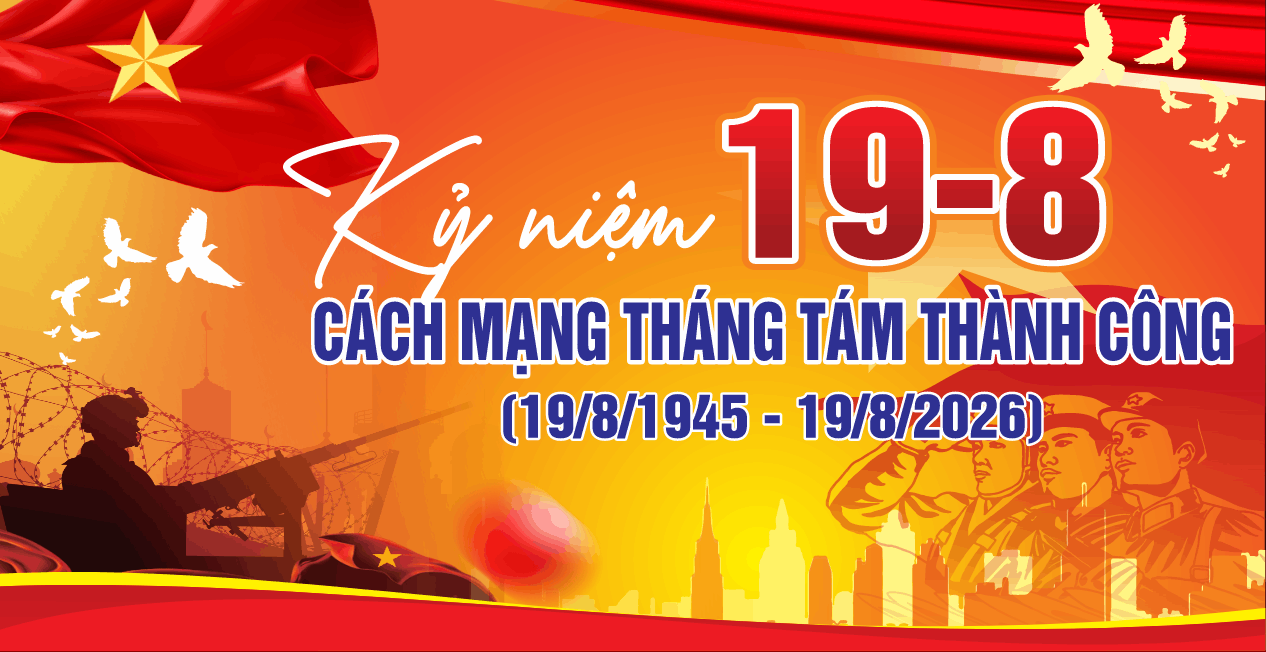 Market kỷ niệm 19-8 cách mạng tháng Tám thành công
