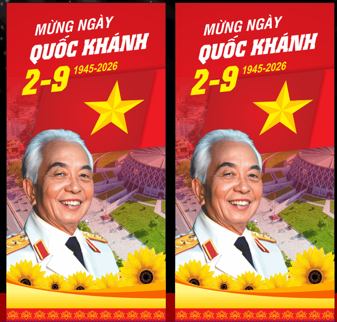 Pano mừng ngày Quốc Khánh 2/9 1945-2026