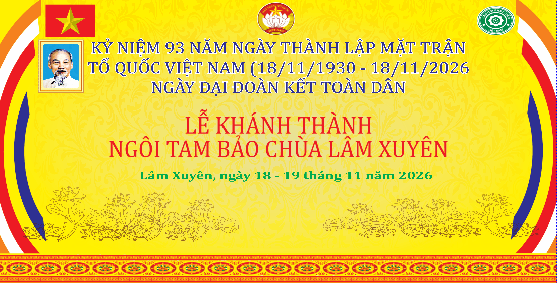 Market Lễ khánh thành ngôi tam bảo chùa Lâm Xuyên