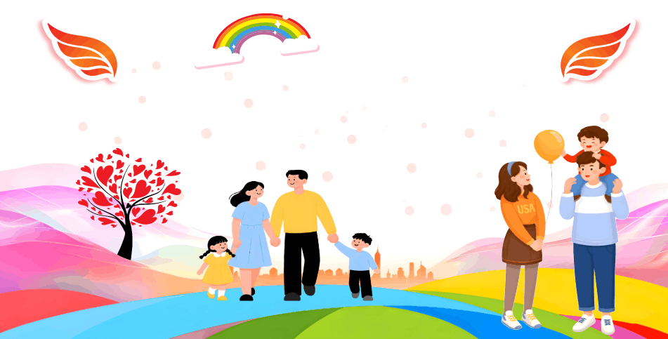 background gia đình – hạnh phúc – yêu thương