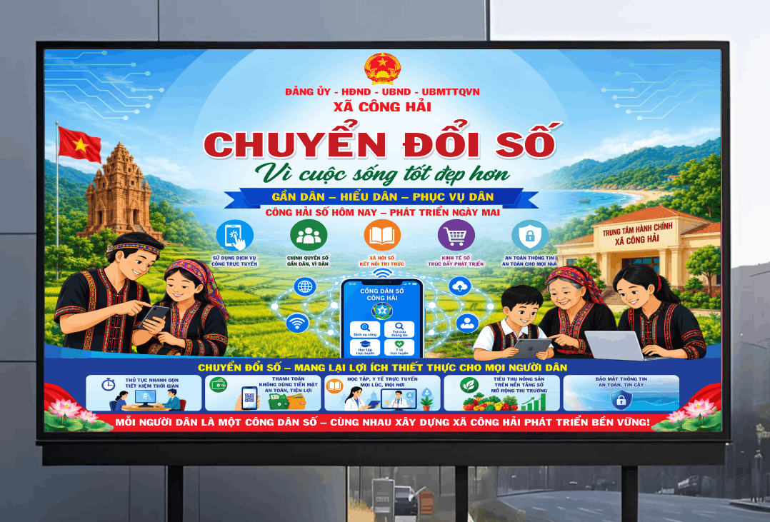 Pano chuyển đổi số vì cuộc sống tốt đẹp hơn file cdr