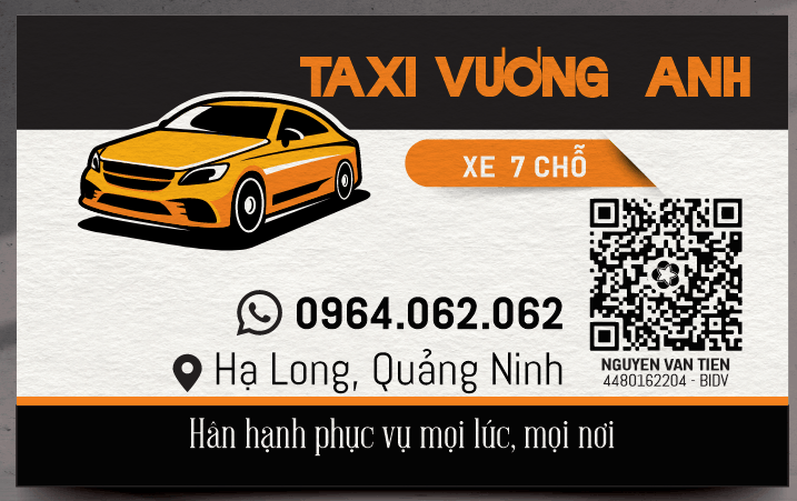 Card Taxi Vương Anh - dịch vụ taxi gia đình