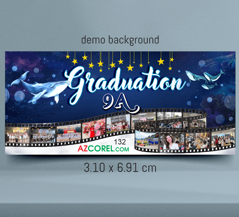 Background Graduation 9A file corel x7