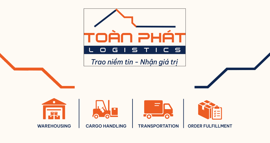 Biển quảng cáo giới thiệu Công ty Toàn Phát Logistics