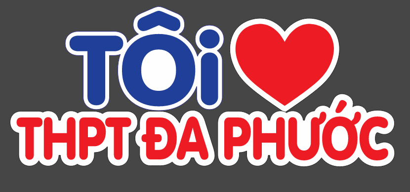 Vector Tôi yêu THPT Đa Phước file corel