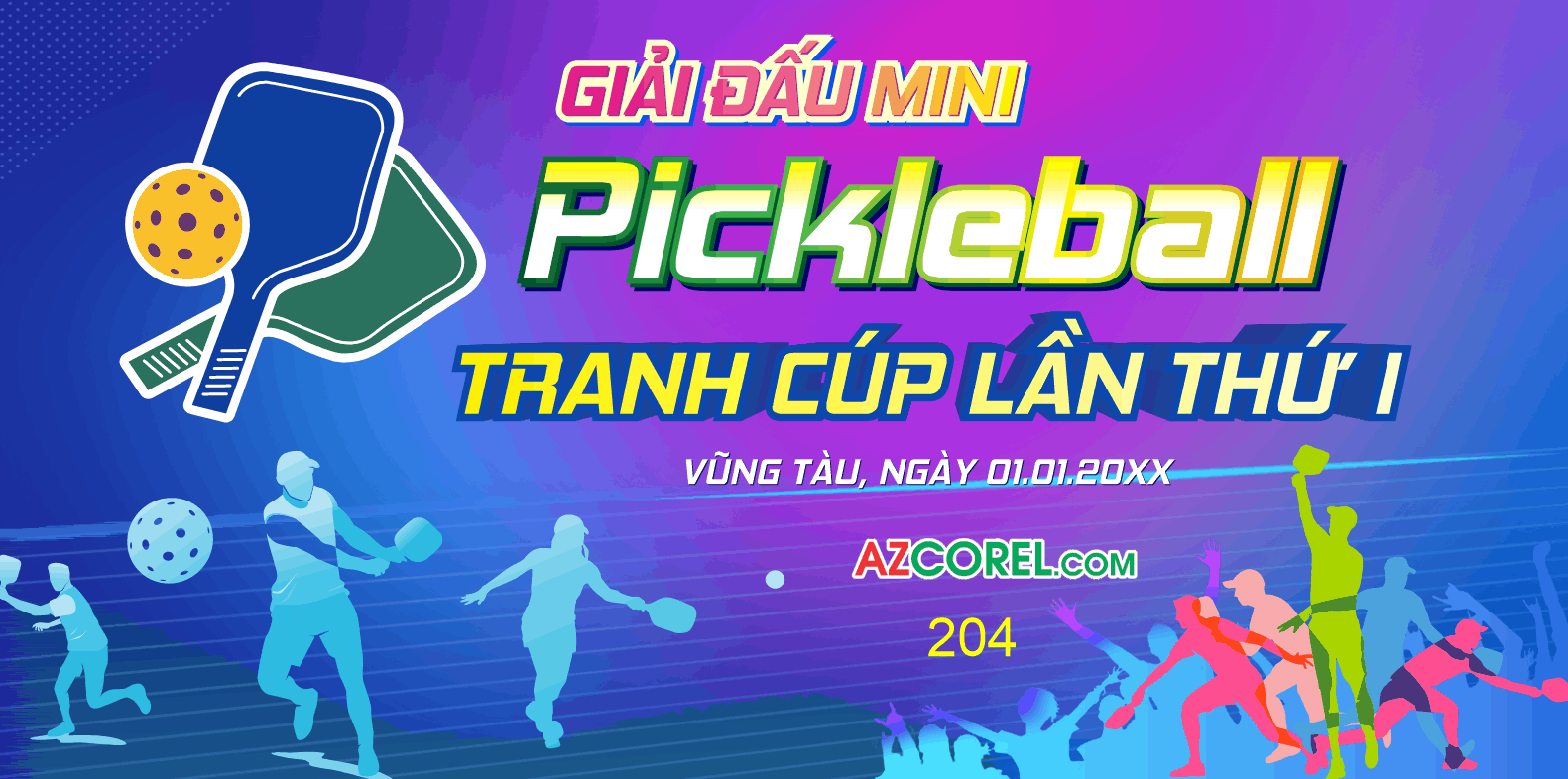 Giải đấu mini Pickleball Tranh cúp năm 2026 #2