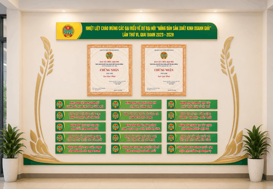 Đại hội "Nông dân sản xuất kinh doanh giỏi"