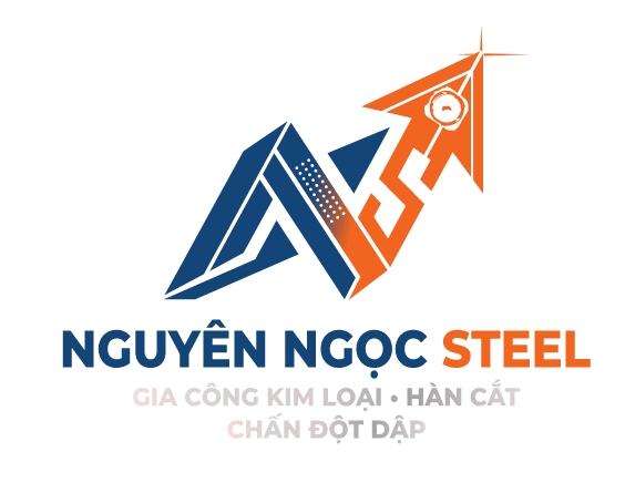 Vector Logo Nguyên Ngọc Steel Gia công Kim Loại