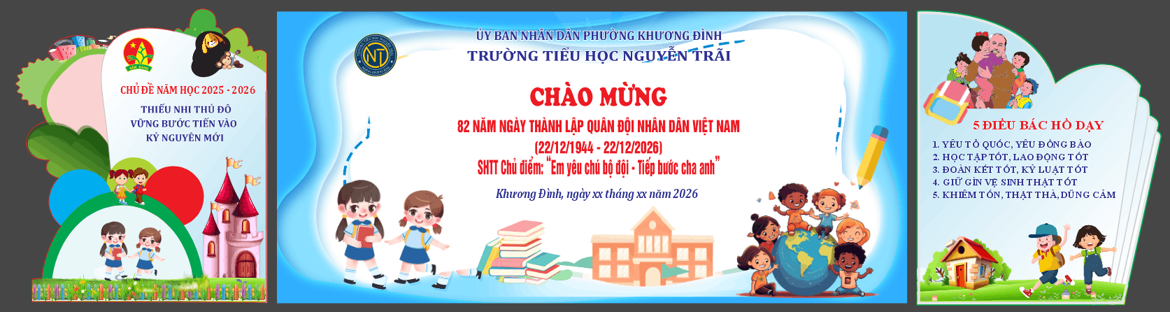 Market chào mừng 82 năm ngày thành lập quân đội...