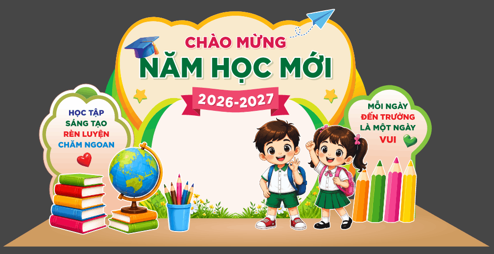 Market Chào mừng năm học mới 2026 - 2027