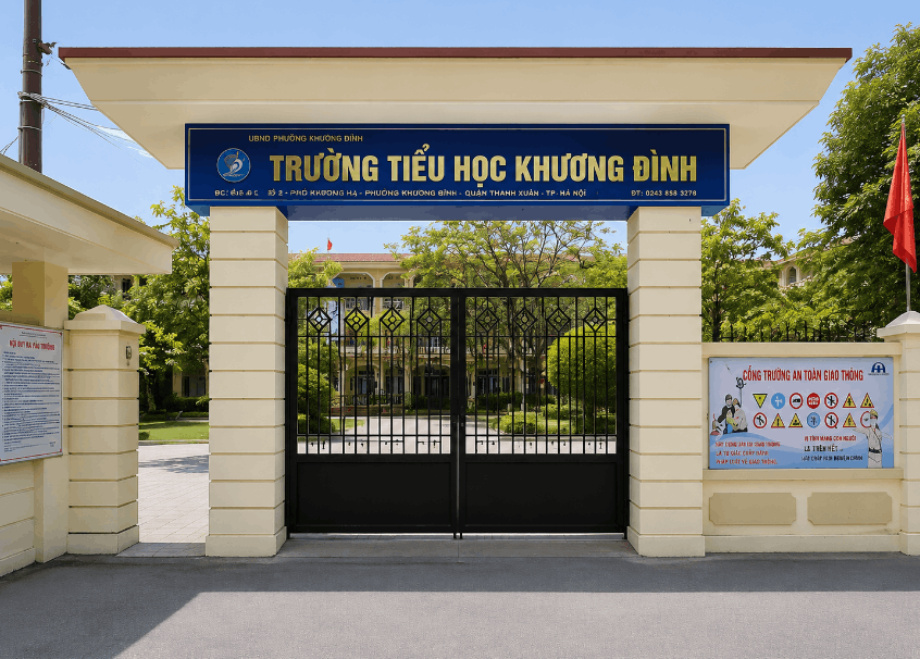 Mẫu trang trí cổng trường chào mừng năm học mới