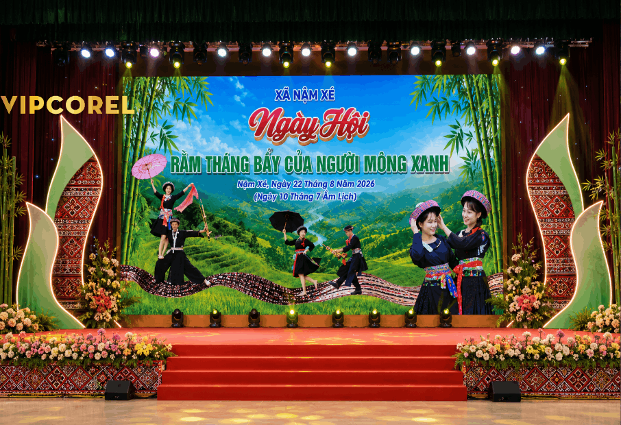 Market Ngày hội Rằm tháng 7 của người mông xanh