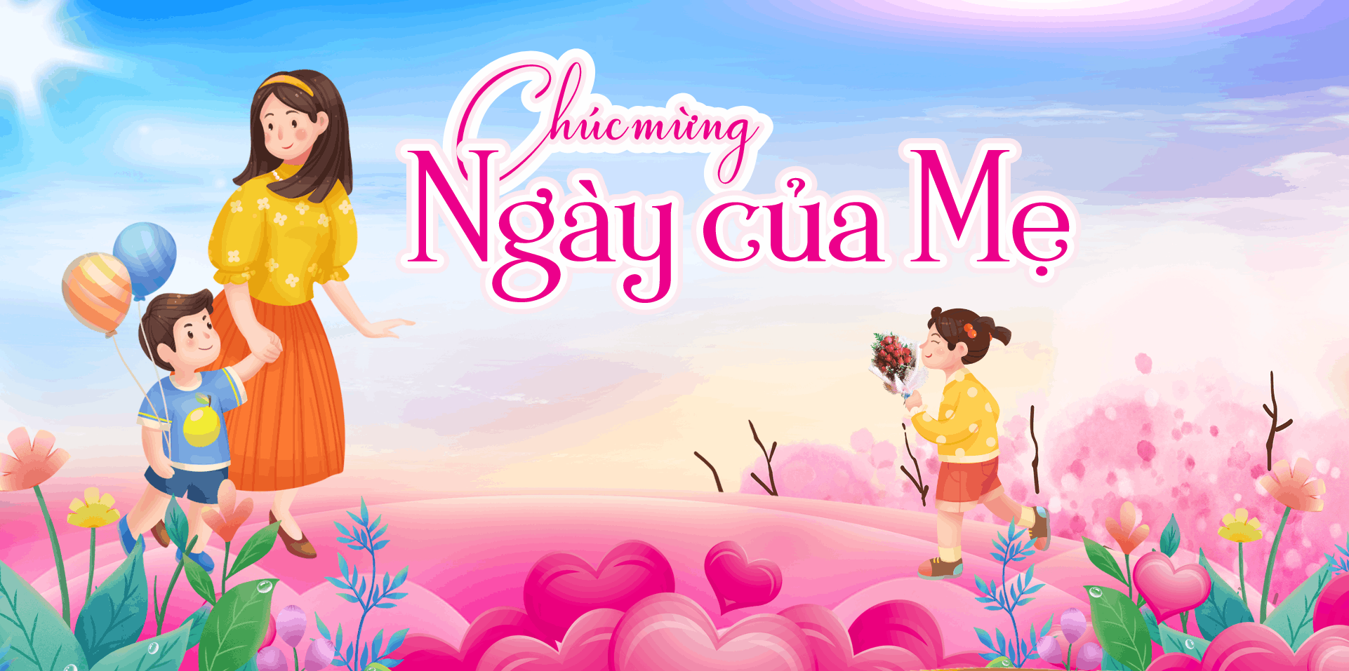 Market chúc mừng ngày của mẹ file corel
