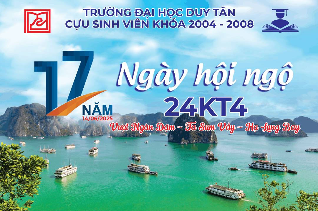 Market 17 năm ngày hội ngộ trường ĐH Duy Tân