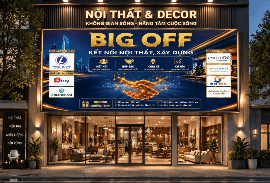 Market Big off kết nối nội thất, xây dựng