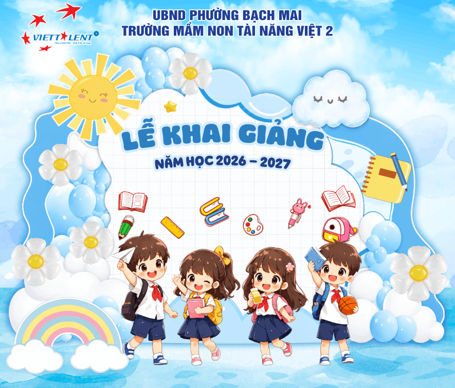 Market Lễ Khai Giảng năm học 2026 - 2027