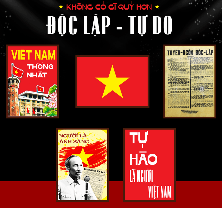 Bảng Quốc Khánh nước CHXH chủ nghĩa Việt Nam