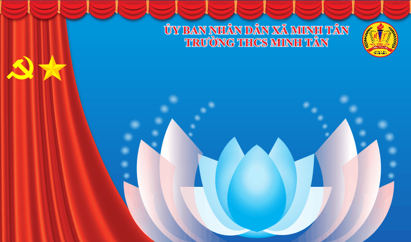 Background nền sân khấu hội nghị và rèm đỏ