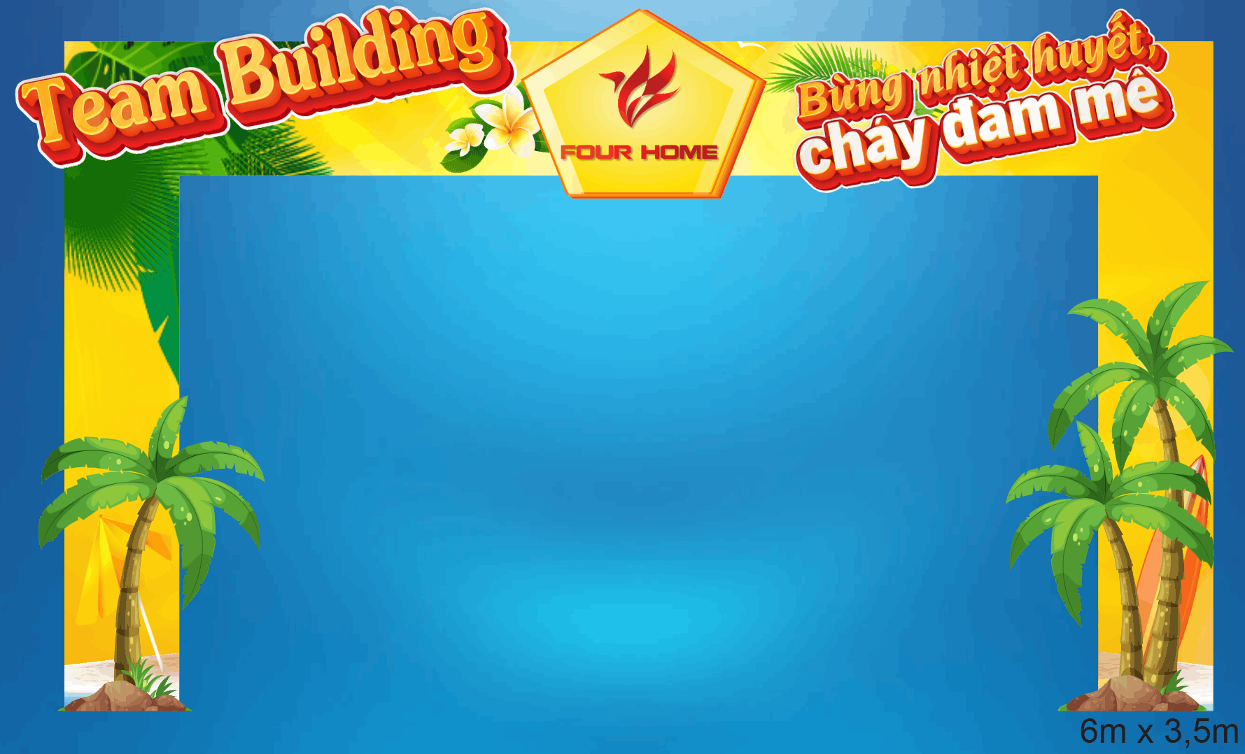 Team building Four Home bừng cháy nhiệt huyết