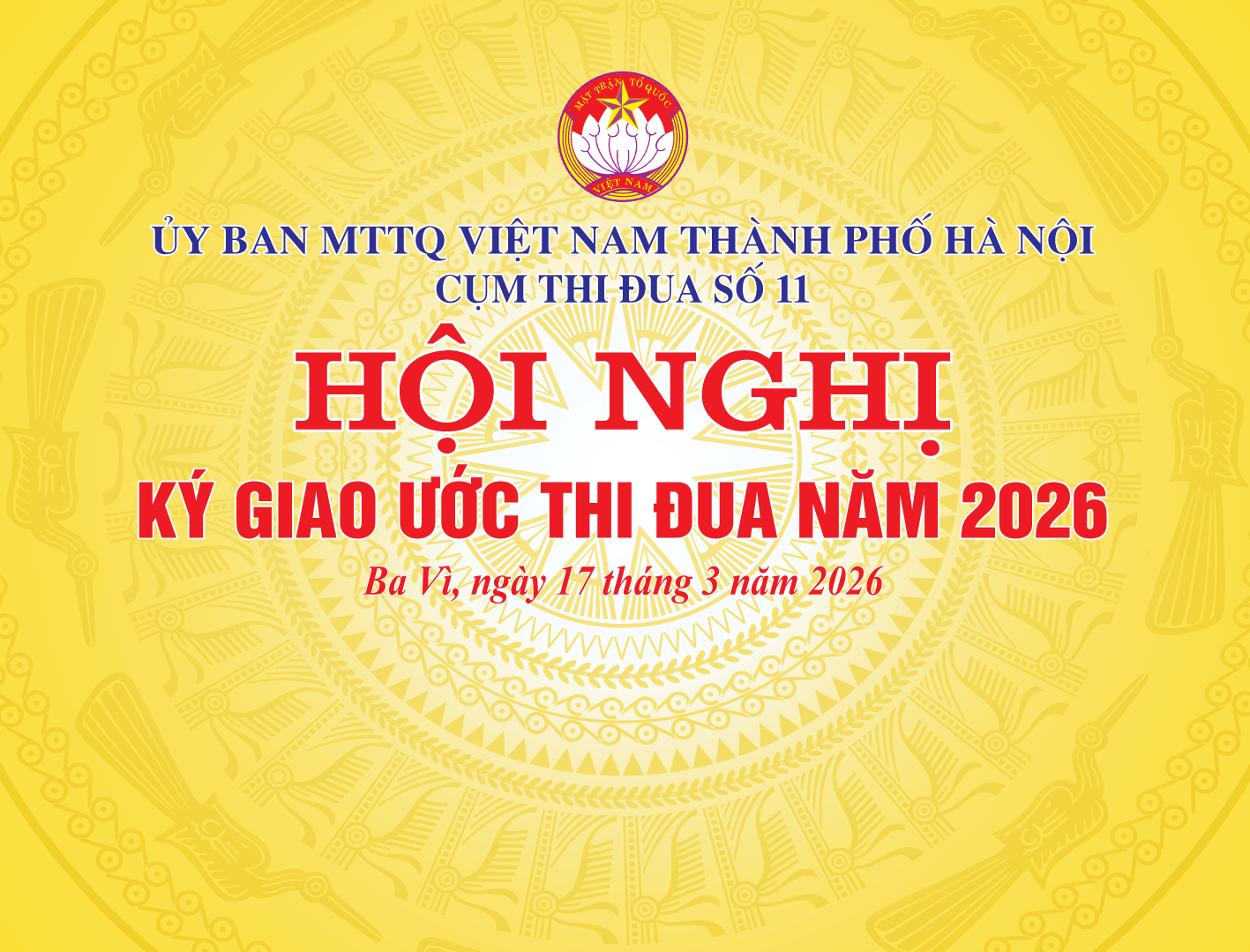 Market hội nghị Ký giao ước thi đua năm 2026