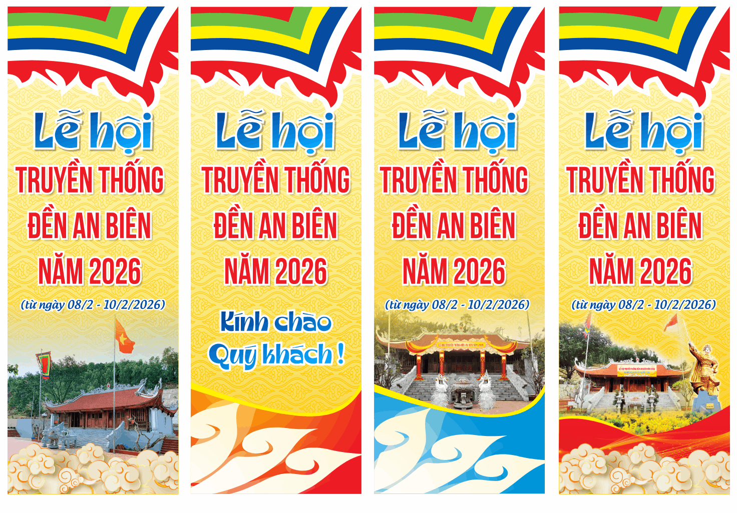 Phướn thả Lễ hội truyền thống đền năm 2026