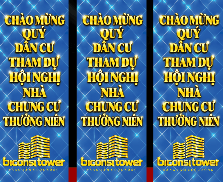 Pano Chào mừng quý dân cư tham dự hội nghị..