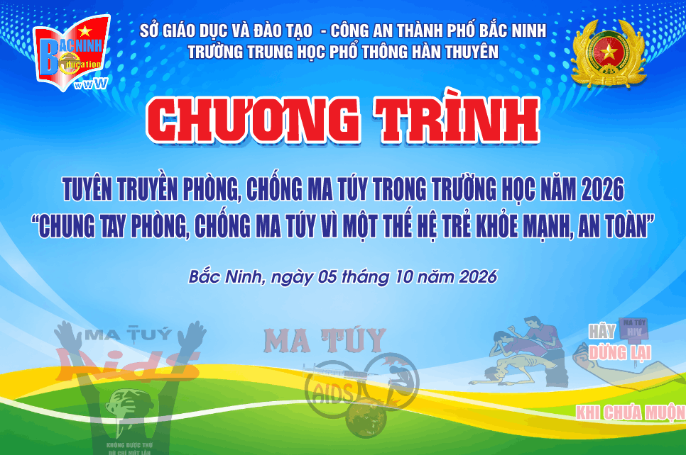 Market chương trình tuyên truyền phòng, chống ma túy
