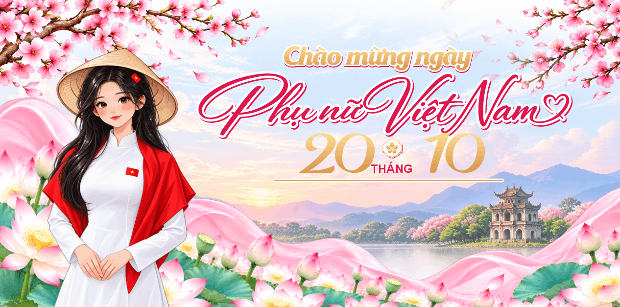 Market chào mừng phụ nữ Việt Nam 20 tháng 10