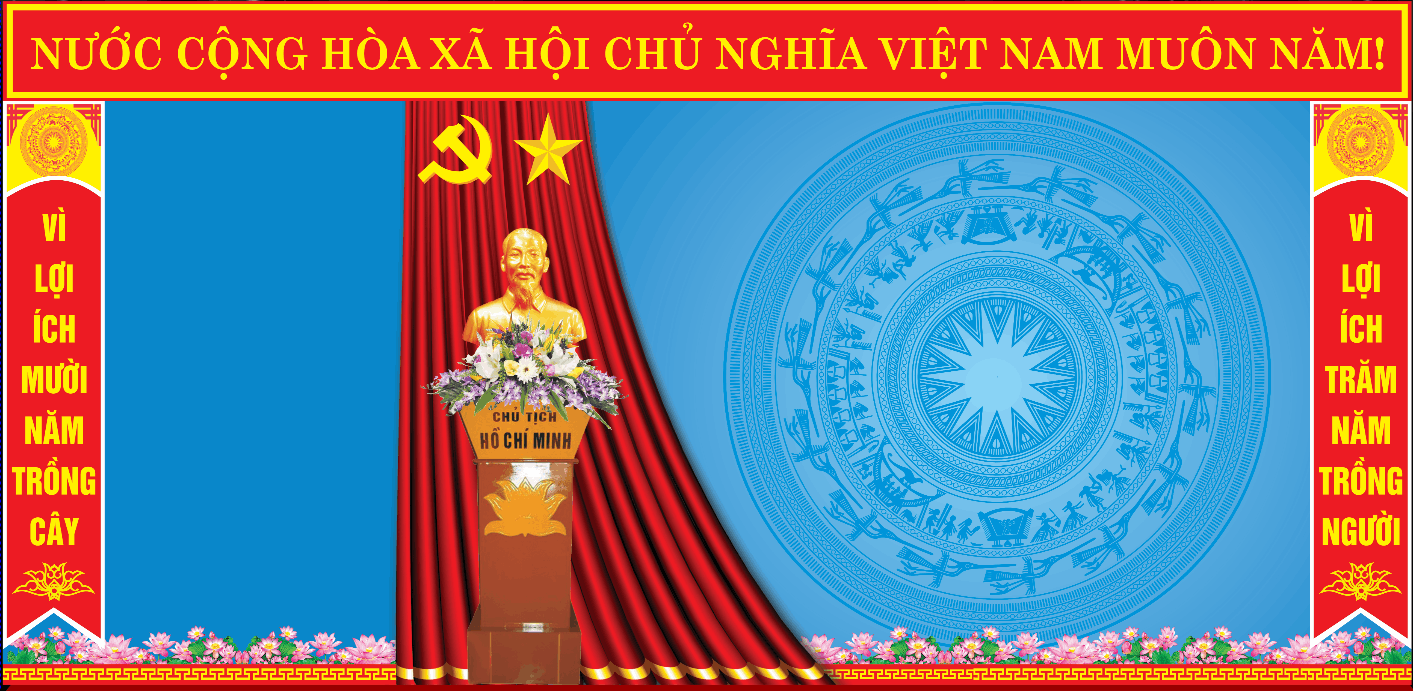 Phông nền hội nghị trong trường học file corel