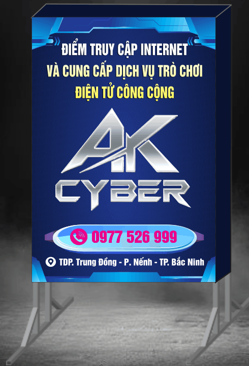 Biển điểm truy cập Internet và trò chơi điện tử