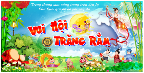 Market Vui hội trăng rằm 2022 file Corel