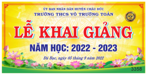 Market Lễ khai giảng trường THCS Võ Trường Toản file