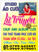 Biển vẫy Studio Áo Cưới Lữ Truyền file Corel