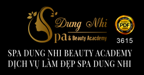 Vector logo Dung Nhi Spa & Beauty Academy file corel