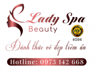 Vector logo Lady Spa beauty - Đánh tức vẻ đẹp tiềm ẩn file corel