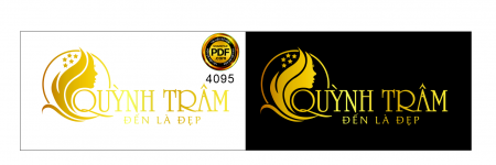 Vector Logo spa Quỳnh Trâm Đến là đẹp file PDF