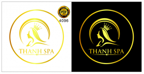 Vector logo Thanh Spa - làm đẹp file PDF
