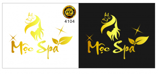 Vector logo Mộc Spa - beauty - làm đẹp file PDF
